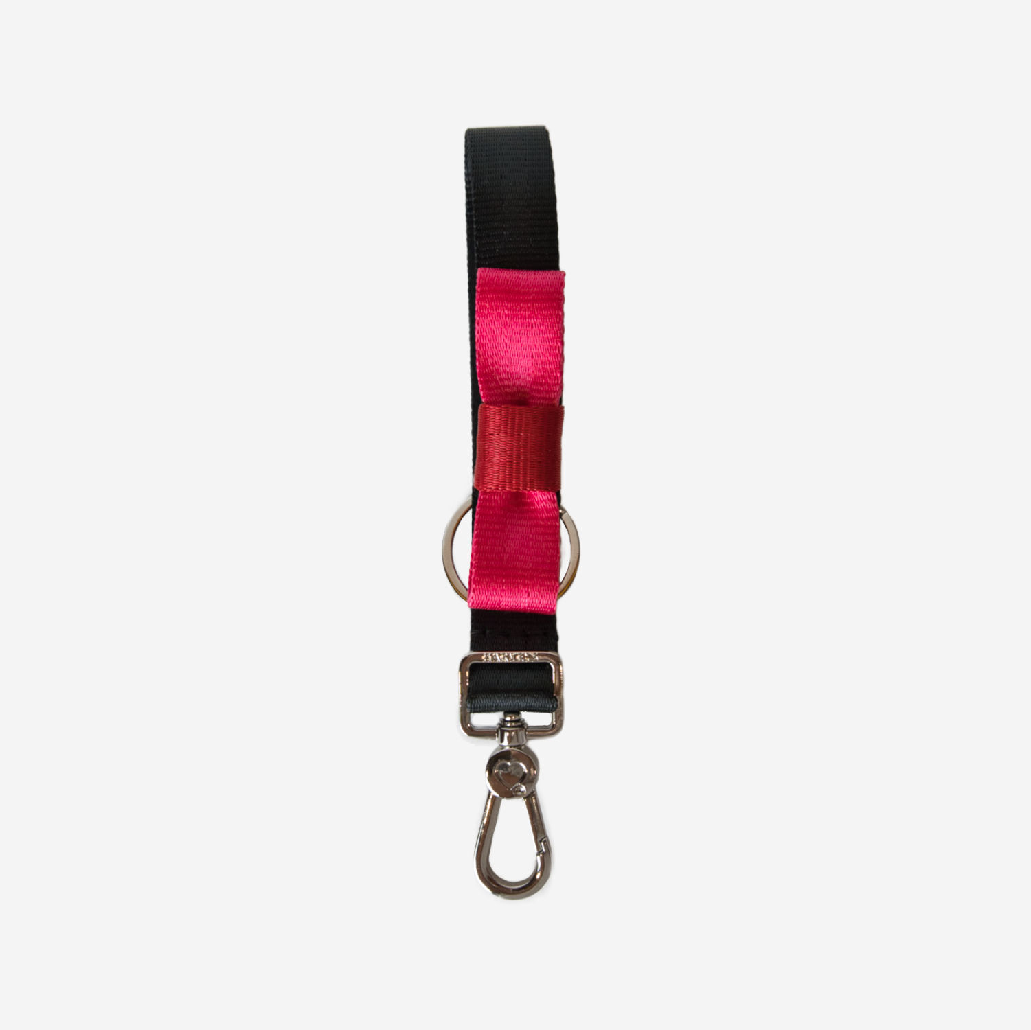 A Melon and Scarlet Bow Keychain