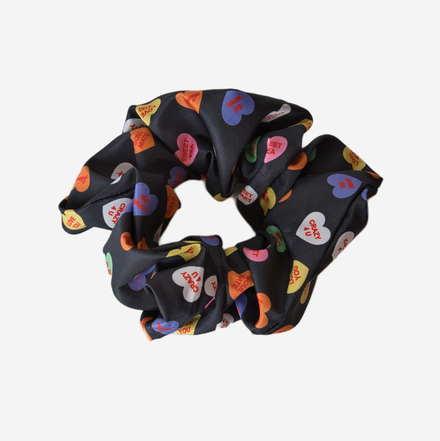 A Conversation Hearts Extra Large Scrunchie