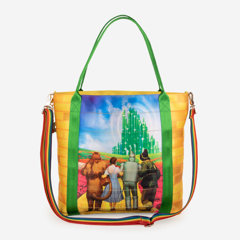 Warner Bros Wizard of Oz Large Poster Tote Back View