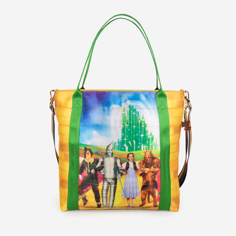 Warner Bros Wizard of Oz Large Poster Tote Front View