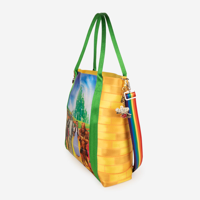 Warner Bros Wizard of Oz Large Poster Tote Side View