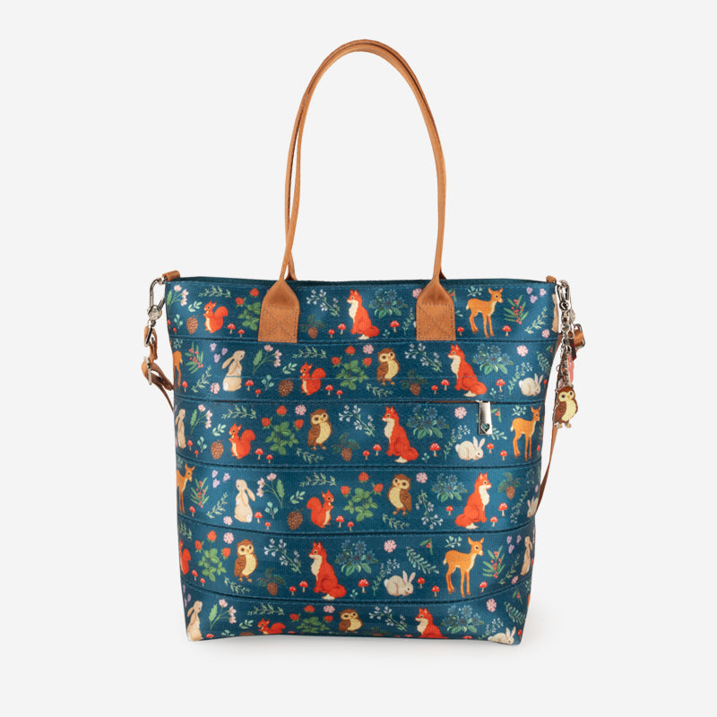 Classic Tote Woodland Creatures Front