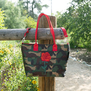 Armed with Roses Mini Streamline Tote Lifestyle 