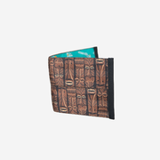 Front view billfold shag tiki