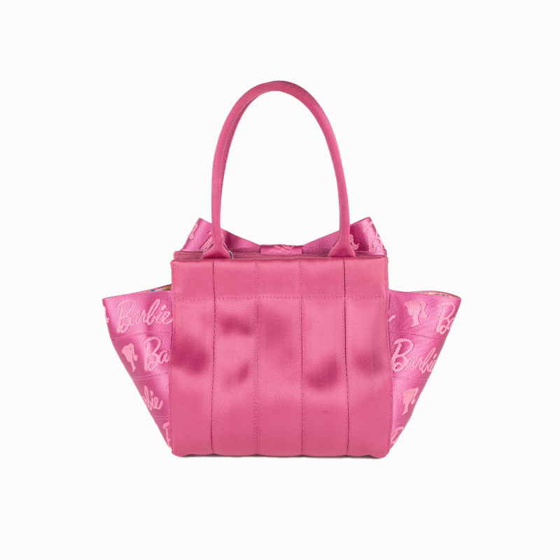 Mini Bow Tote Barbie Back View