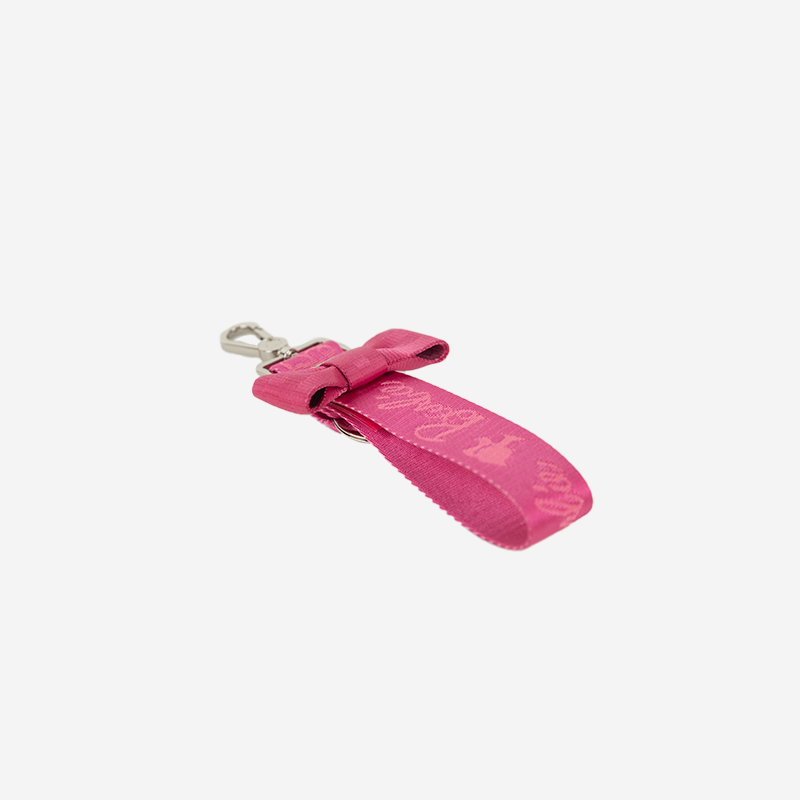 Bow Keychain Barbie Side View