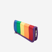 Clutch Wallet Rainbow Side View