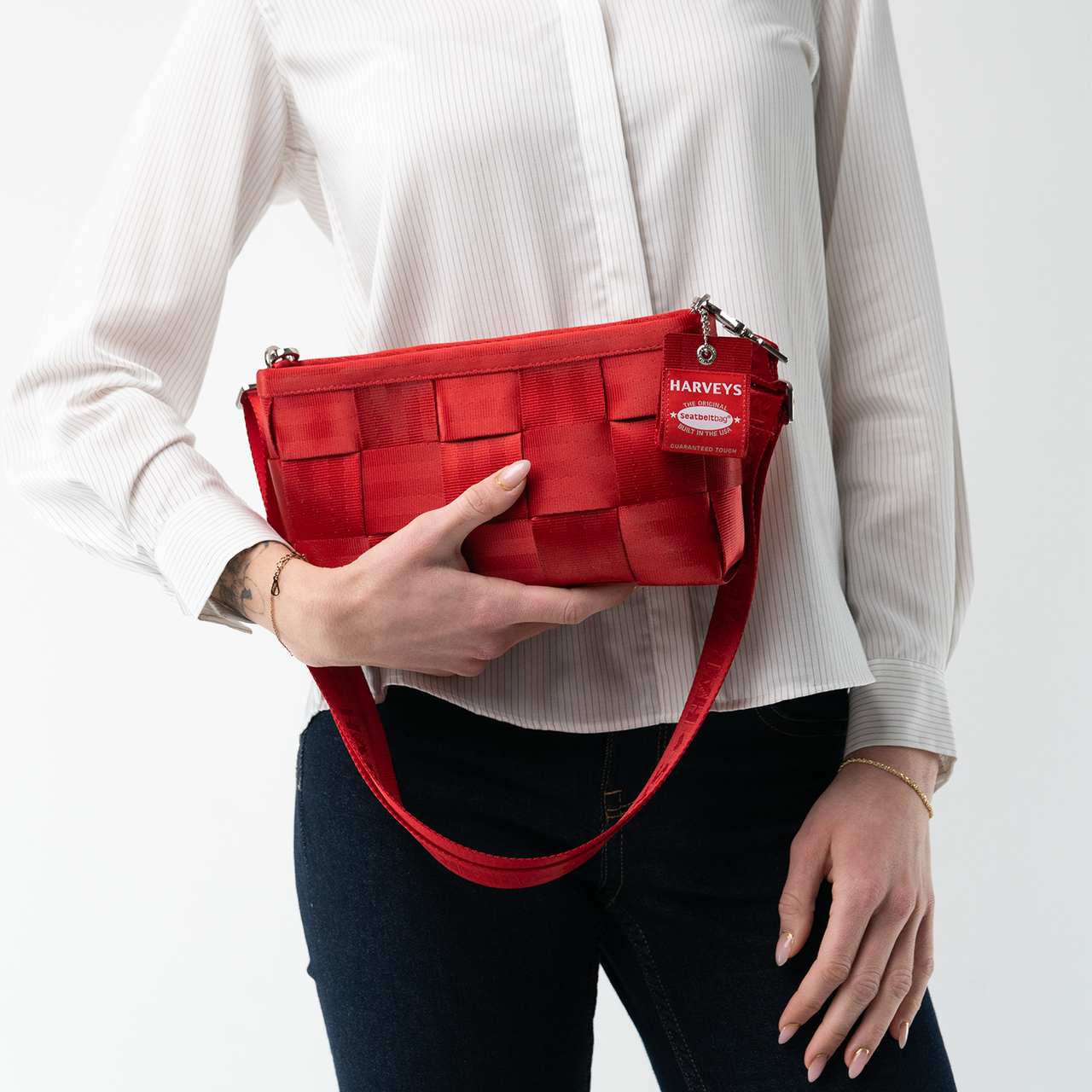 Convertible Clutch / Scarlet