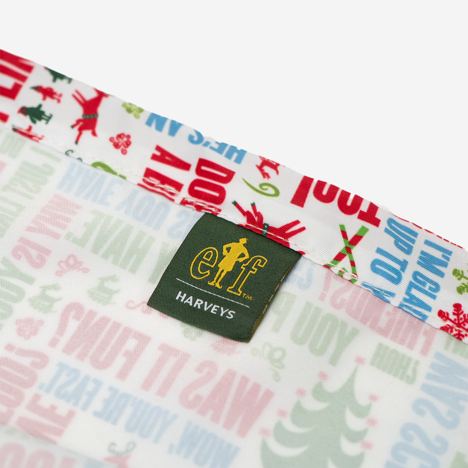 The inside tag of the Elf Dust Bag