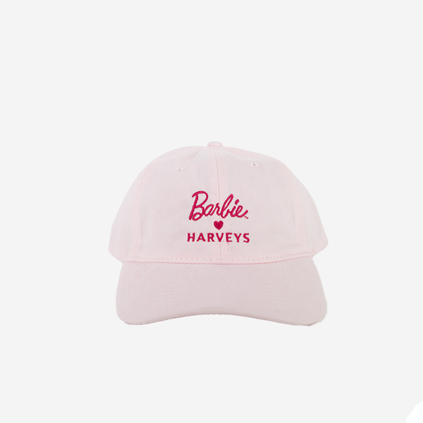 White Cap with Pink Barbie Embroidery NWT Berkshire Fashions | Accessories | Nwt Light Pink Barbie  main image 4