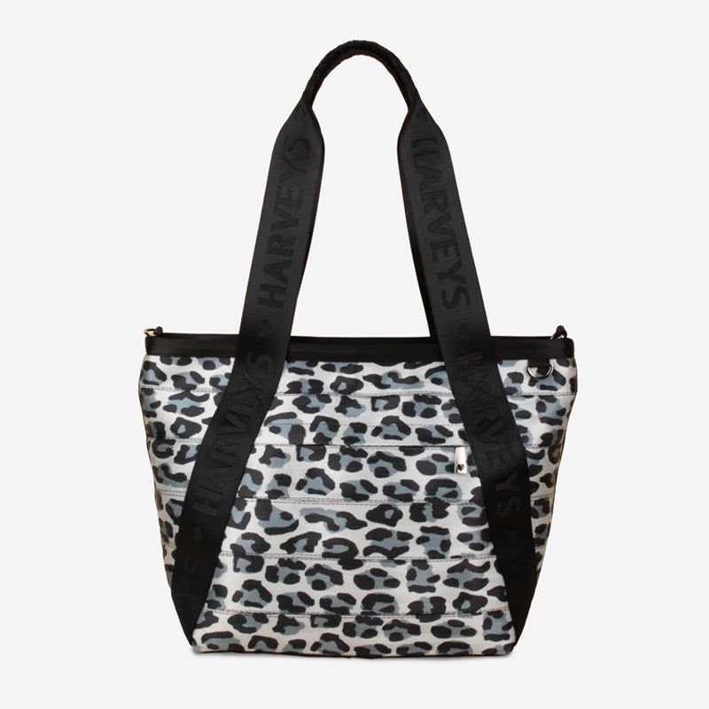 Medium Boat Tote / Ice Leopard