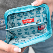 The inside of a Maliblue Lola Fun Size Wallet