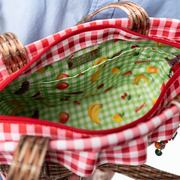 The inside of a Picnic Medium Tote