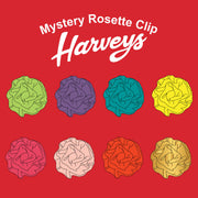 A view of the packaging for a Mystery Rosette Clip