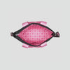 Short video of the inside view of The Pink Agenda Pink Ribbon Medium Streamline Tote
