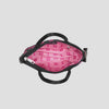 A short video of the inside view The Pink Agenda Pink Ribbon Petite Tote