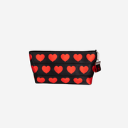 The front of a Queen Of Hearts makeup Case