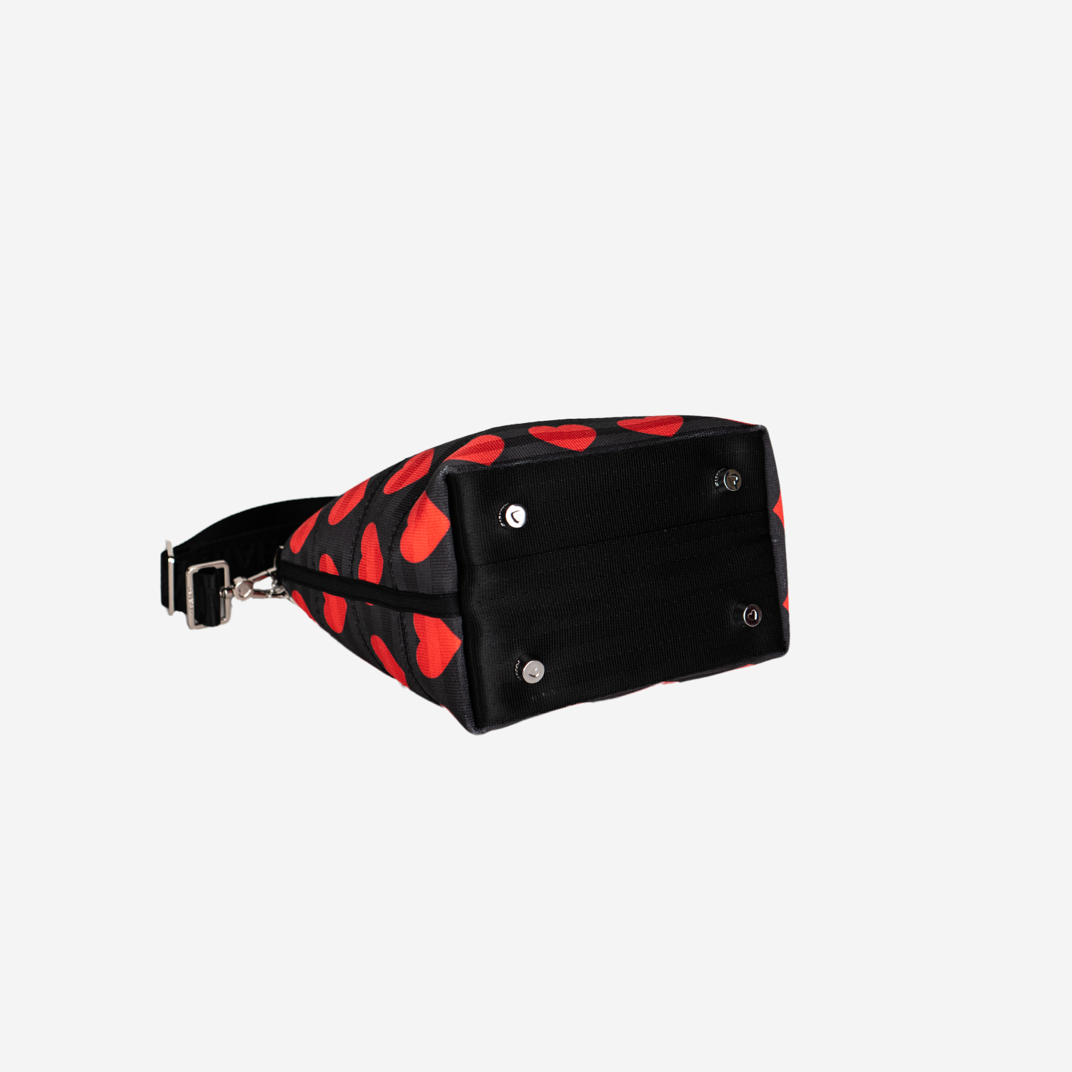 The bottom of a Queen Of Hearts Small Hobo