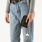Release The Bats Fun Size Wallet in a model's hands