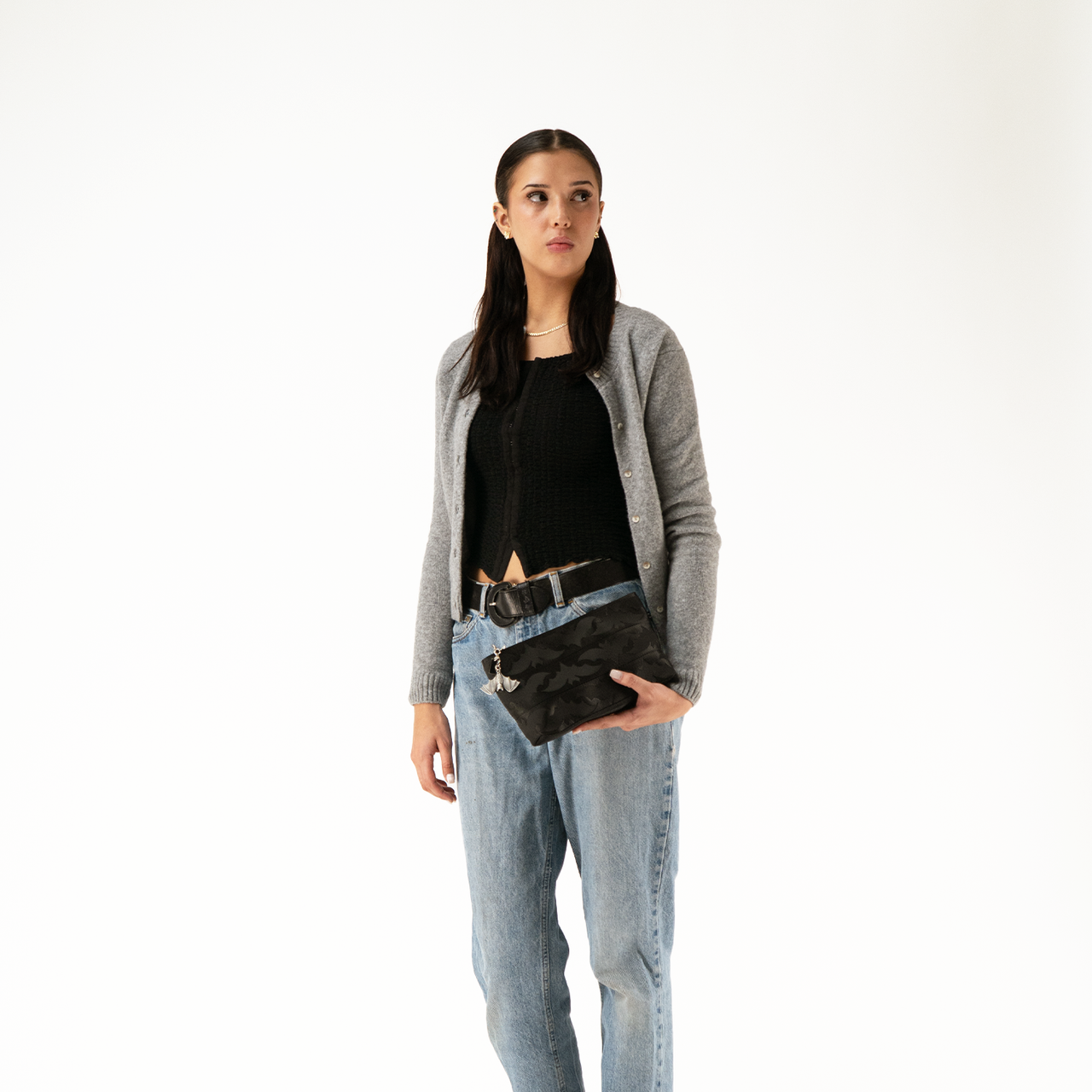 Release The Bats Makeup-case in a model's hands