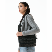 Release The Bats Medium foldover Crossbody on a model