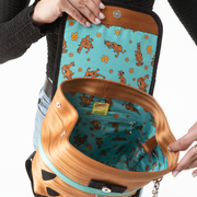 The inside of a Scooby-Doo Berkeley Backpack
