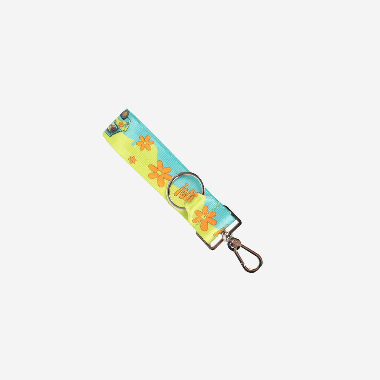 Scooby-Doo Mystery Machine Floral 4 Panel Keychain