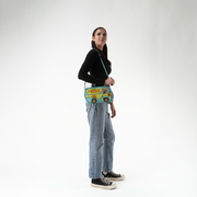 Mystery Machine Crossbody on a model