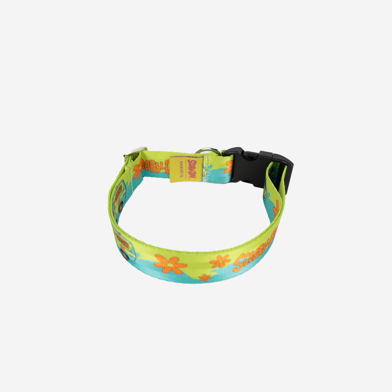 Scooby-Doo Mystery Machine Floral Dog Collar back