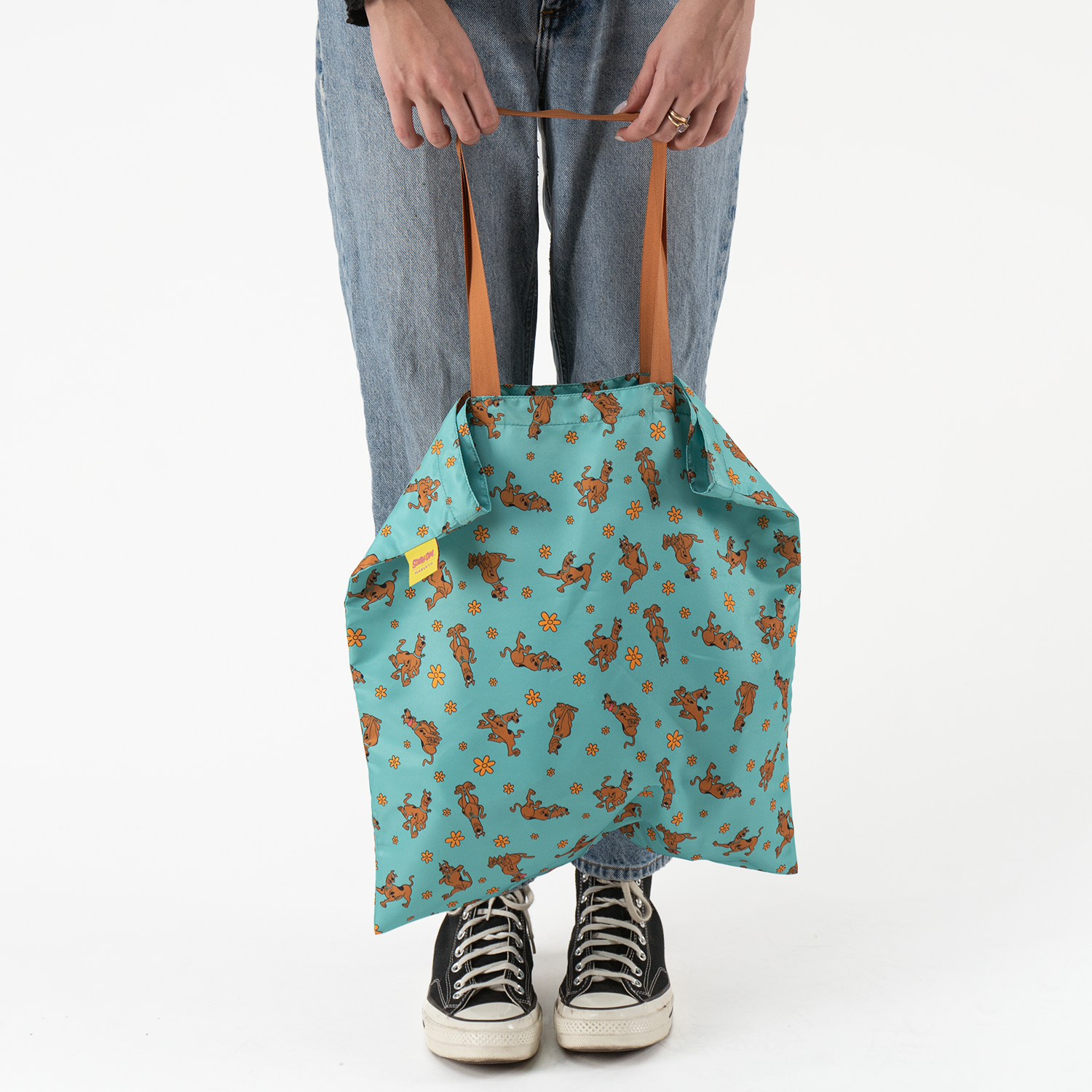 Scooby-Doo Shopper Tote in a models hands