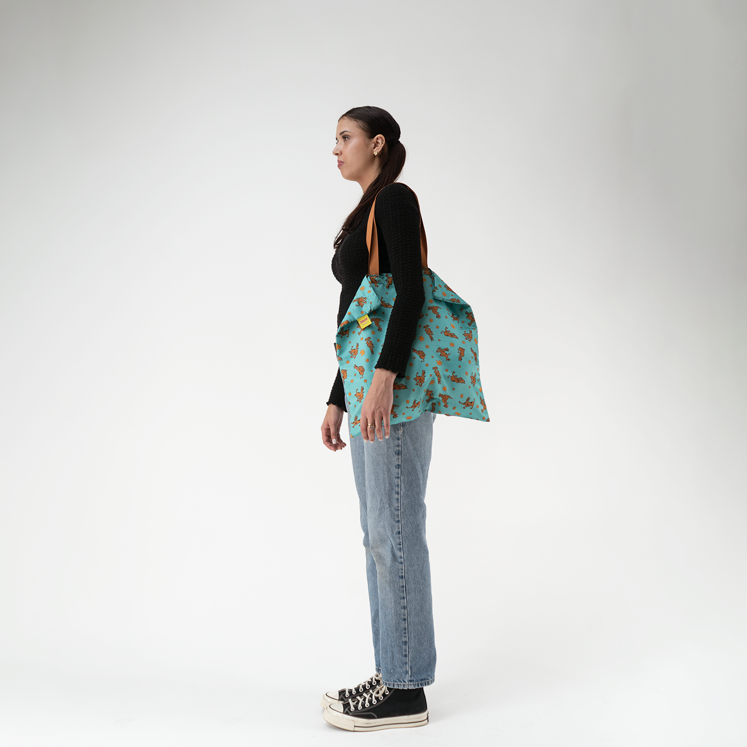Scooby-Doo Shopper Tote on a model