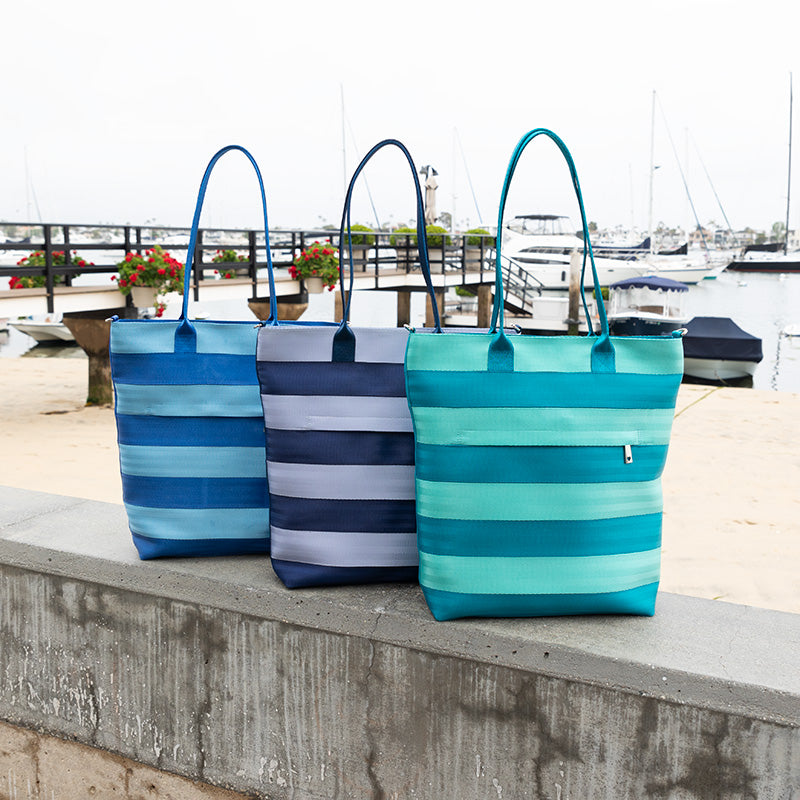 Streamline Tote Royal Blue and Powder Blue HARVEYS