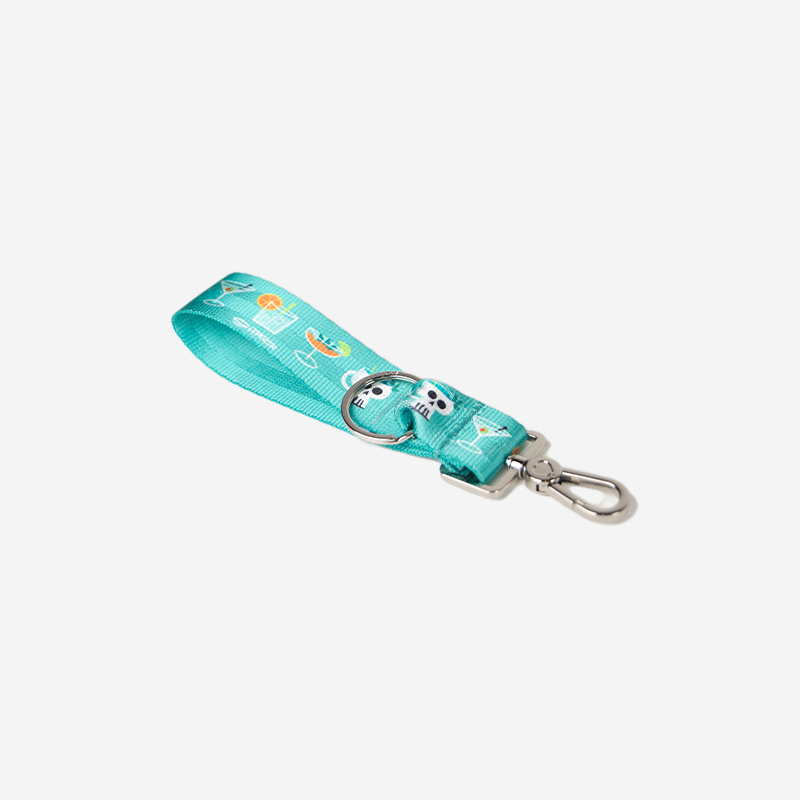 Side View Shag cocktail Keychain