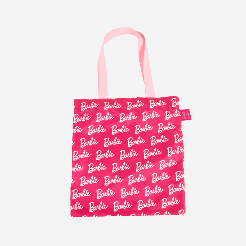 Small Shopper Tote Barbie Logo Front View