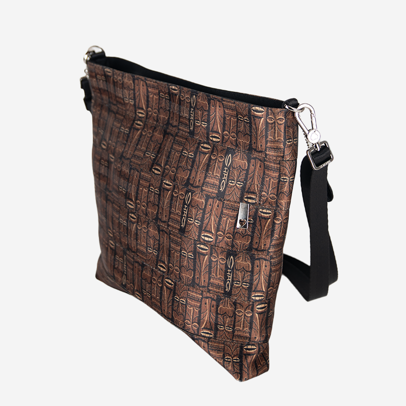 Shag tiki streamline crossbody side view