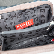 The inside of a Classic Wallet in Taupe