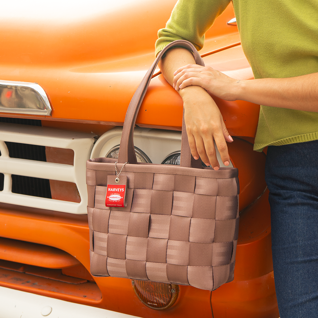 A Large Tote in Taupe