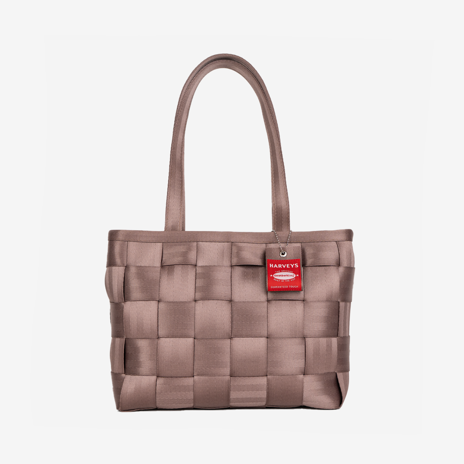 Front view of a Large Tote in Taupe