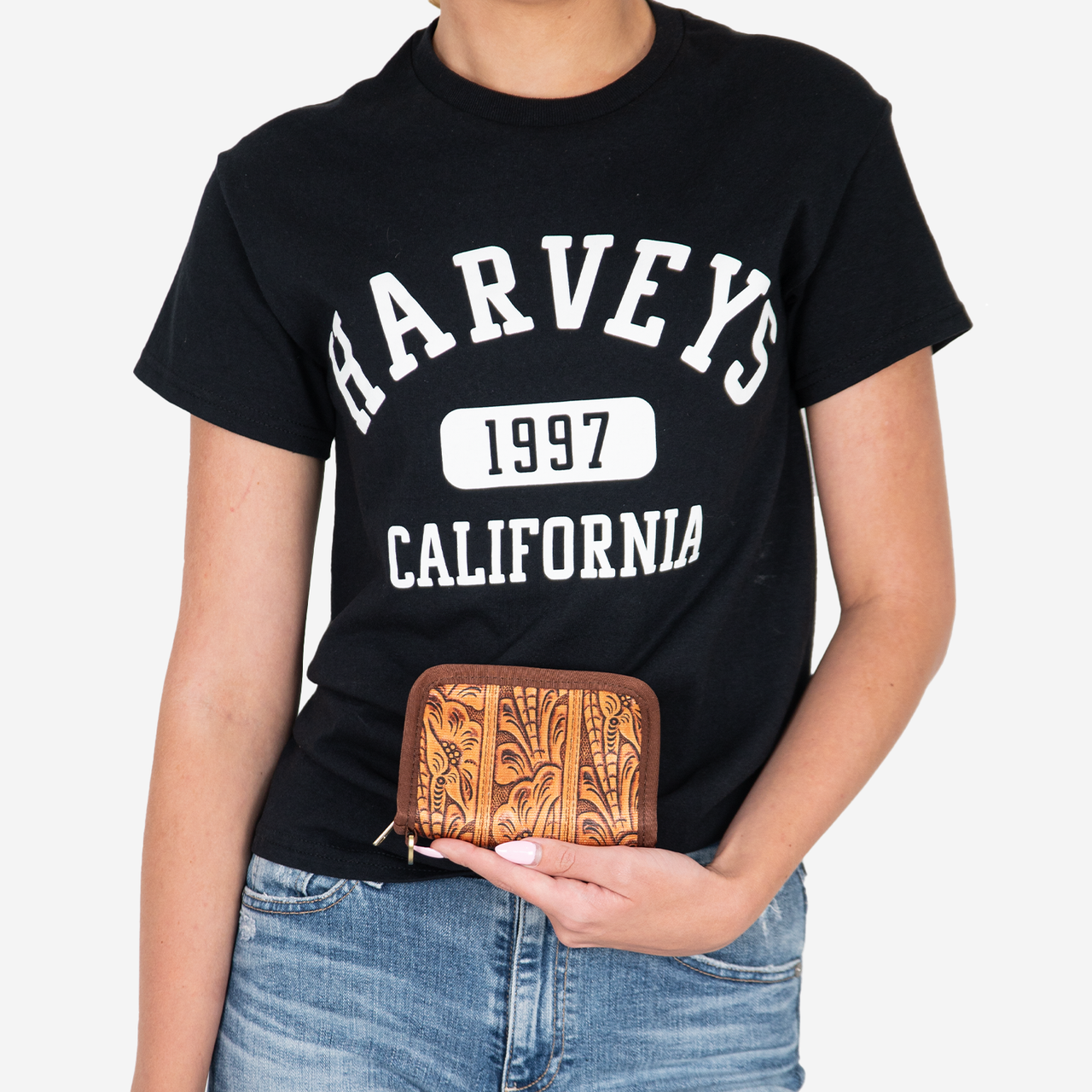 Fun Size Wallet / Tooled Leather