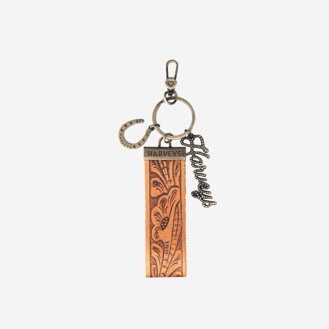 Key Charm / Tooled Leather