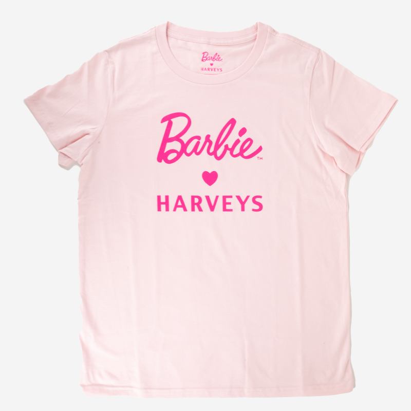 Women's Crew Neck Shirt Barbie Front View