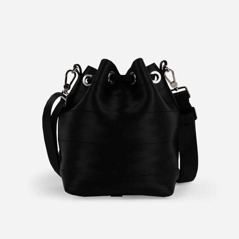 Black Medium Park Hopper Back View