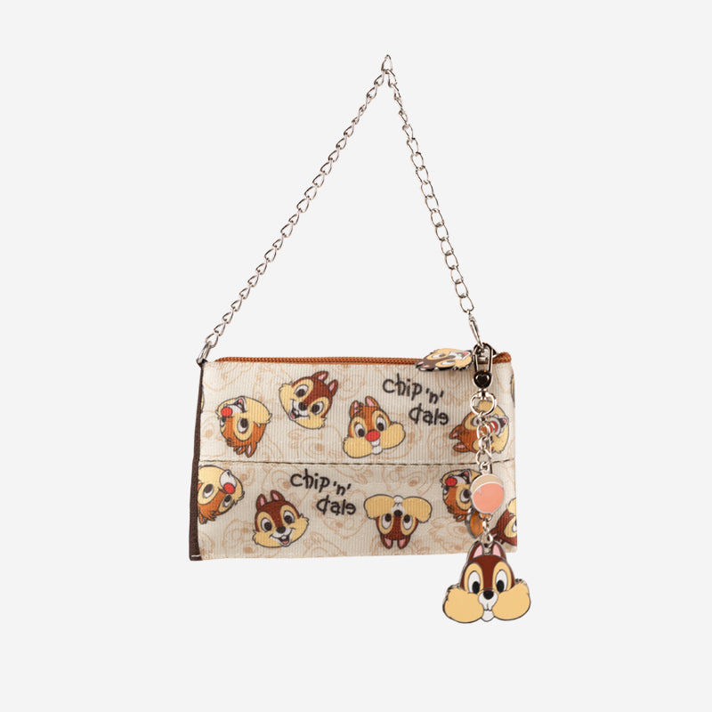 Disney Chip 'n' Dale Classic Coin Purse Front View