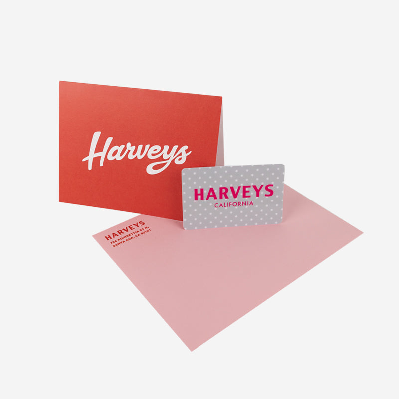 Polka Dot and Harveys Logo Card Holder