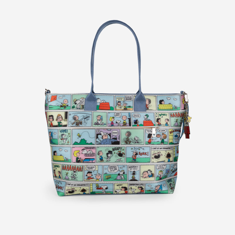 Peanuts Comic Medium Streamline Tote Front View