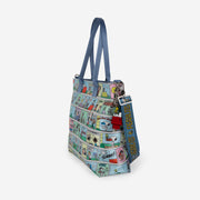 Peanuts Comic Medium Streamline Tote Side View