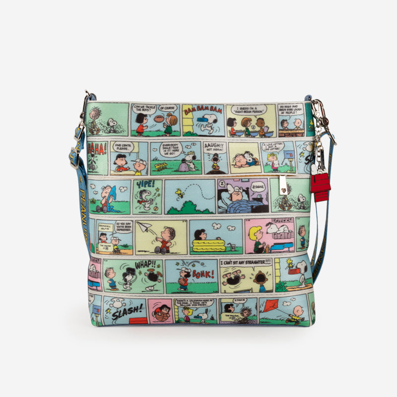 Peanuts Comic Streamline Crossbody Front View