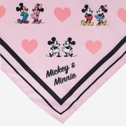 Disney Mickey and Minnie Through The Years Scarf Detailed View